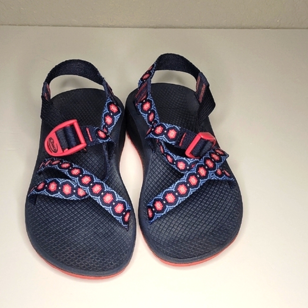 Chaco Sandals with Pink and Blue Accents #13
